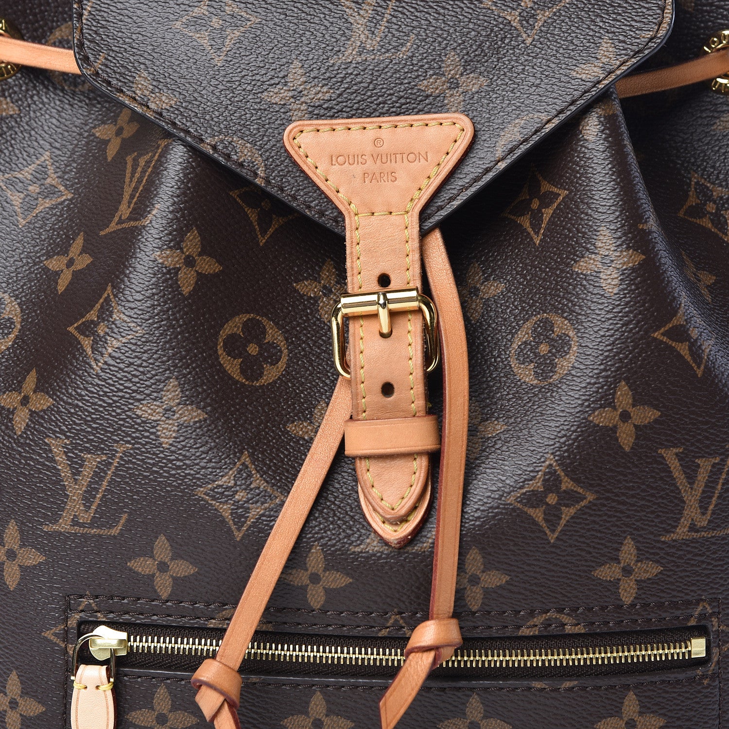 Louis Vuitton Monogram Montsouris NM Backpack 9 of 12
