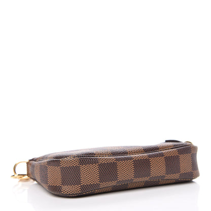 Louis Vuitton Damier Ebene Mini Pochette Accessories 4 of 8