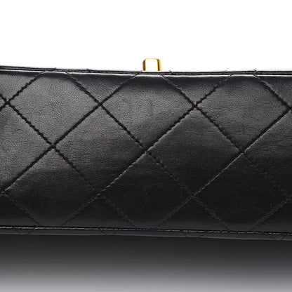 Chanel Lambskin Quilted Small Double Flap Black 9 of 16