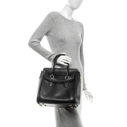 Alexander McQueen Calfskin Large Heroine Black 2 of 13