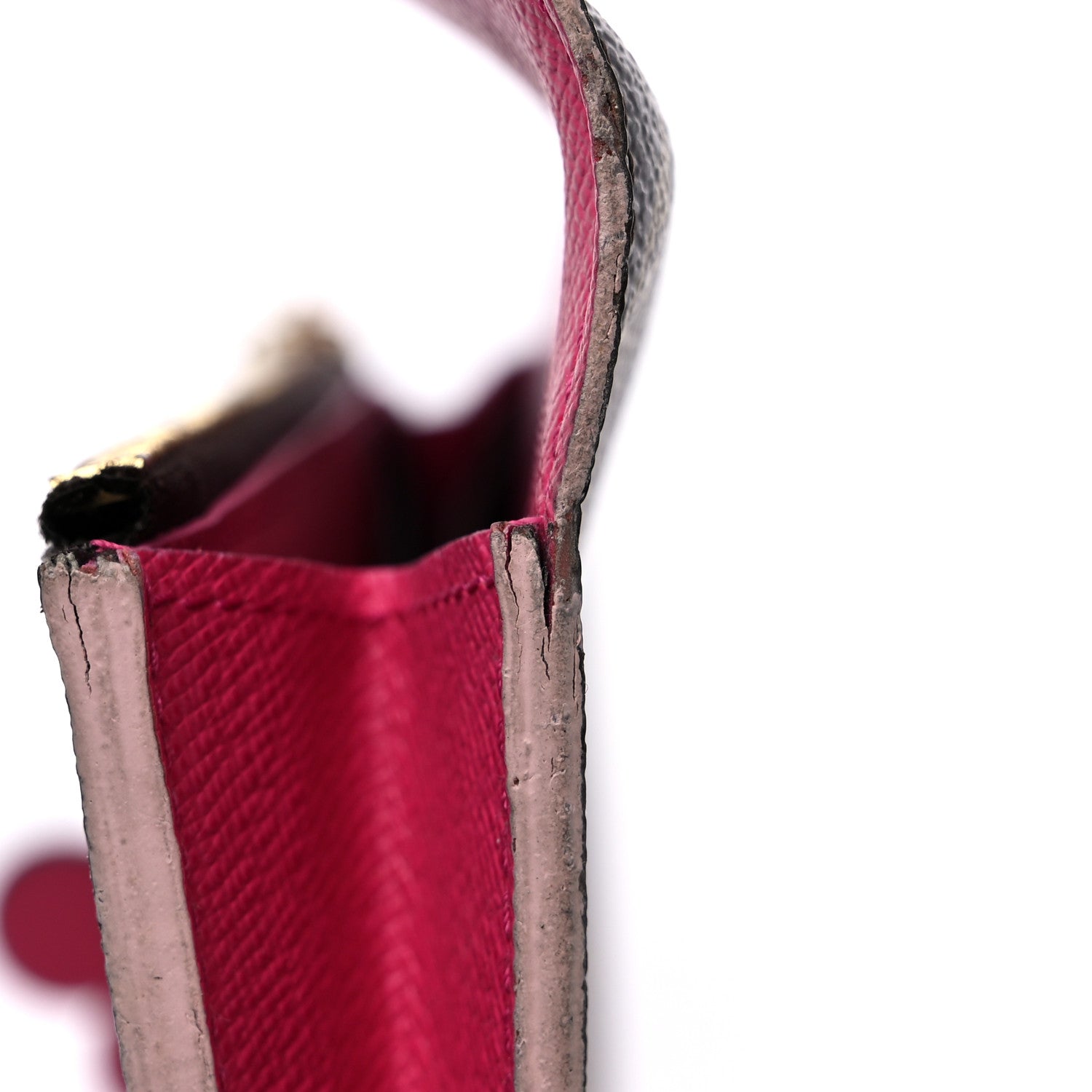 Louis Vuitton Monogram Bloom Flower Emilie Wallet Fuchsia 14 of 15