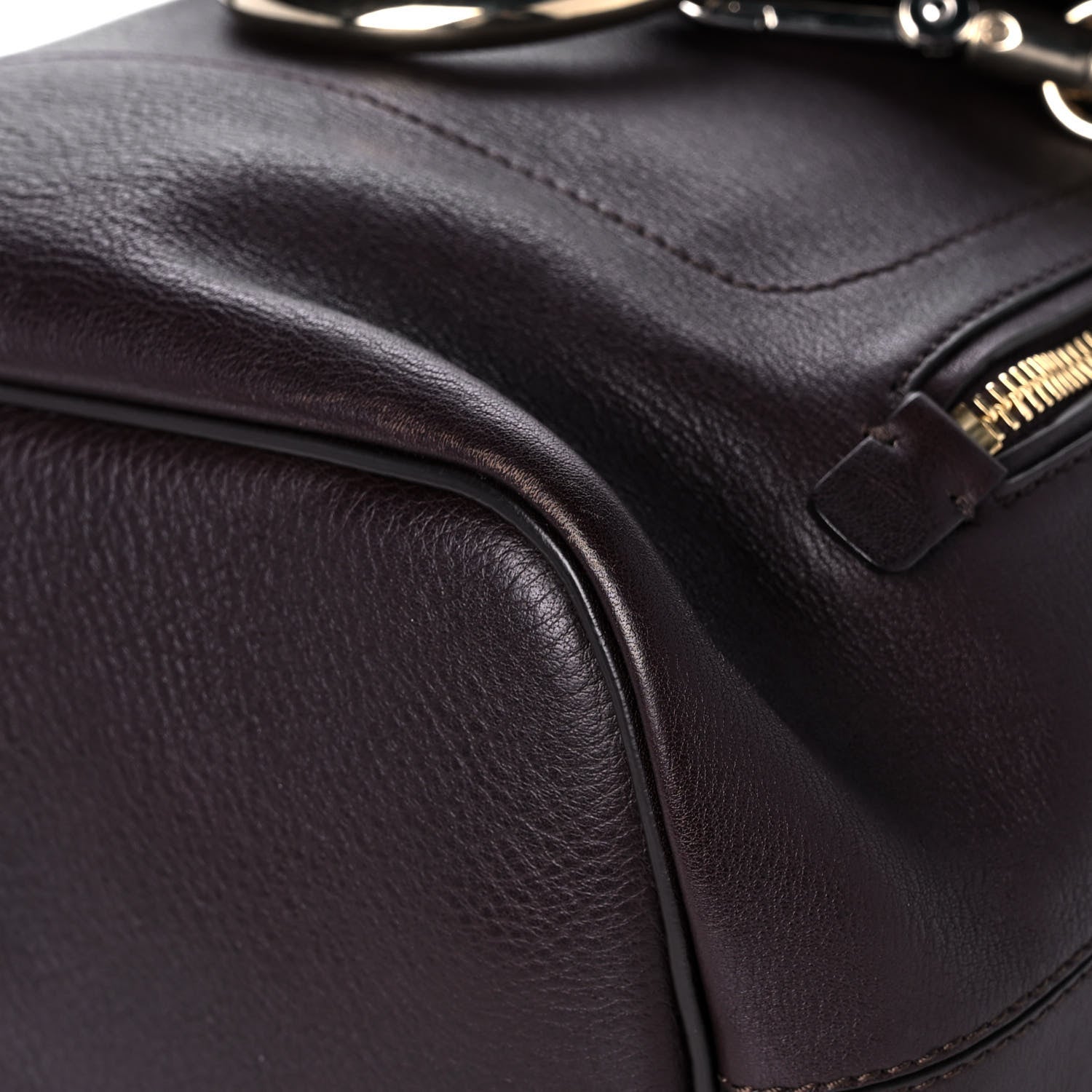 Chloe Suede Calfskin Small Faye Backpack Carbon Brown 10 of 18