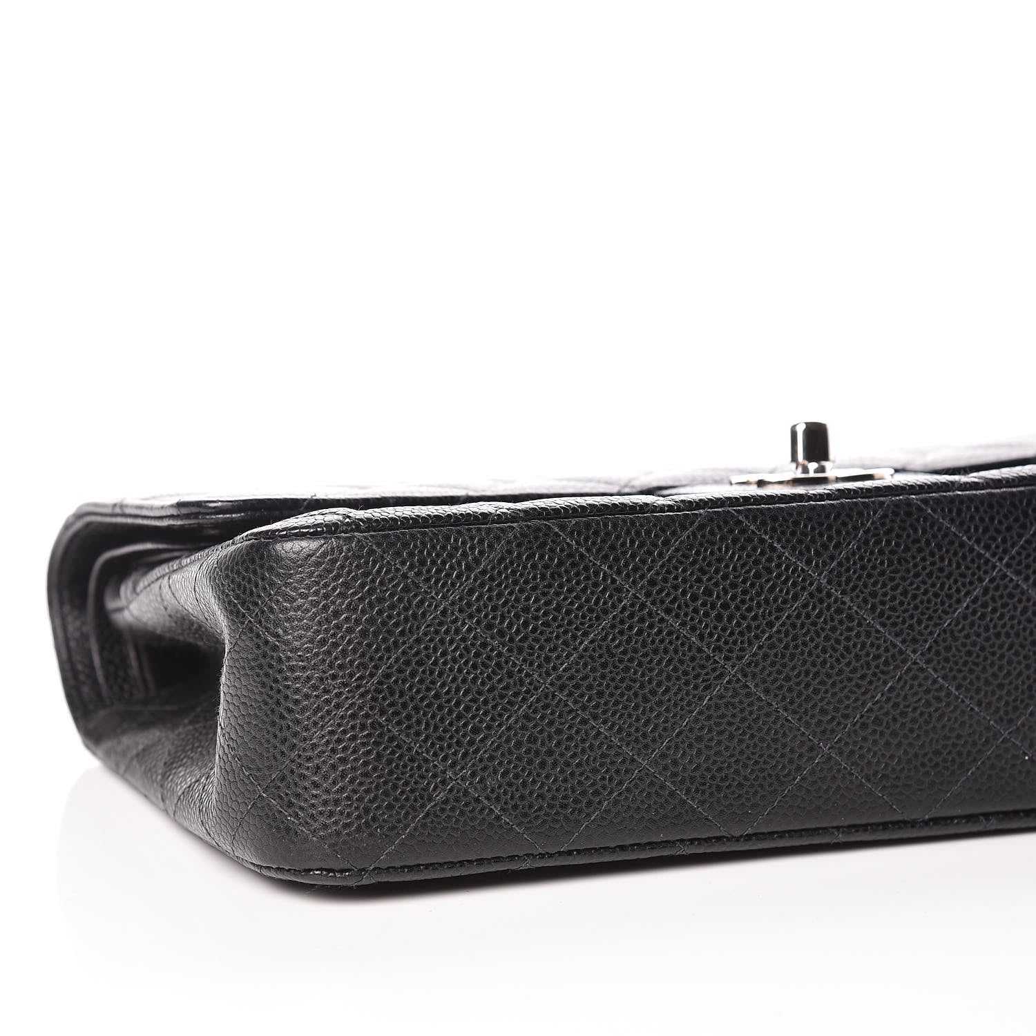 Chanel Caviar Quilted Medium Double Flap Black 5 of 12
