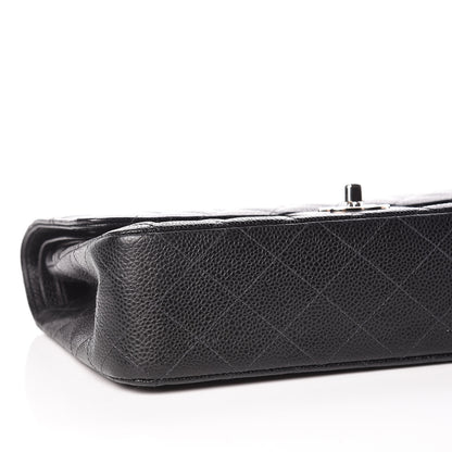 Chanel Caviar Quilted Medium Double Flap Black 5 of 12
