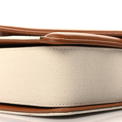 Mansur Gavriel Canvas Smooth Calfskin M Frame Box Bag Beige 10 of 10