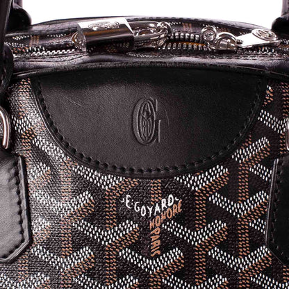 Goyard Goyardine Saint Jeanne MM Bowler Black 6 of 7