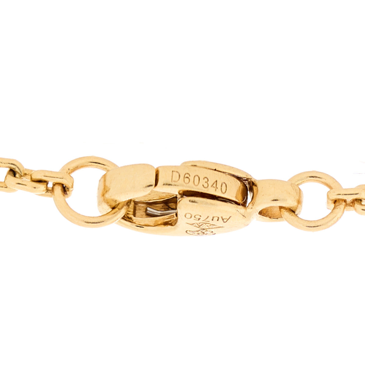 18K Yellow Gold Diamond Idylle Blossom LV Bracelet