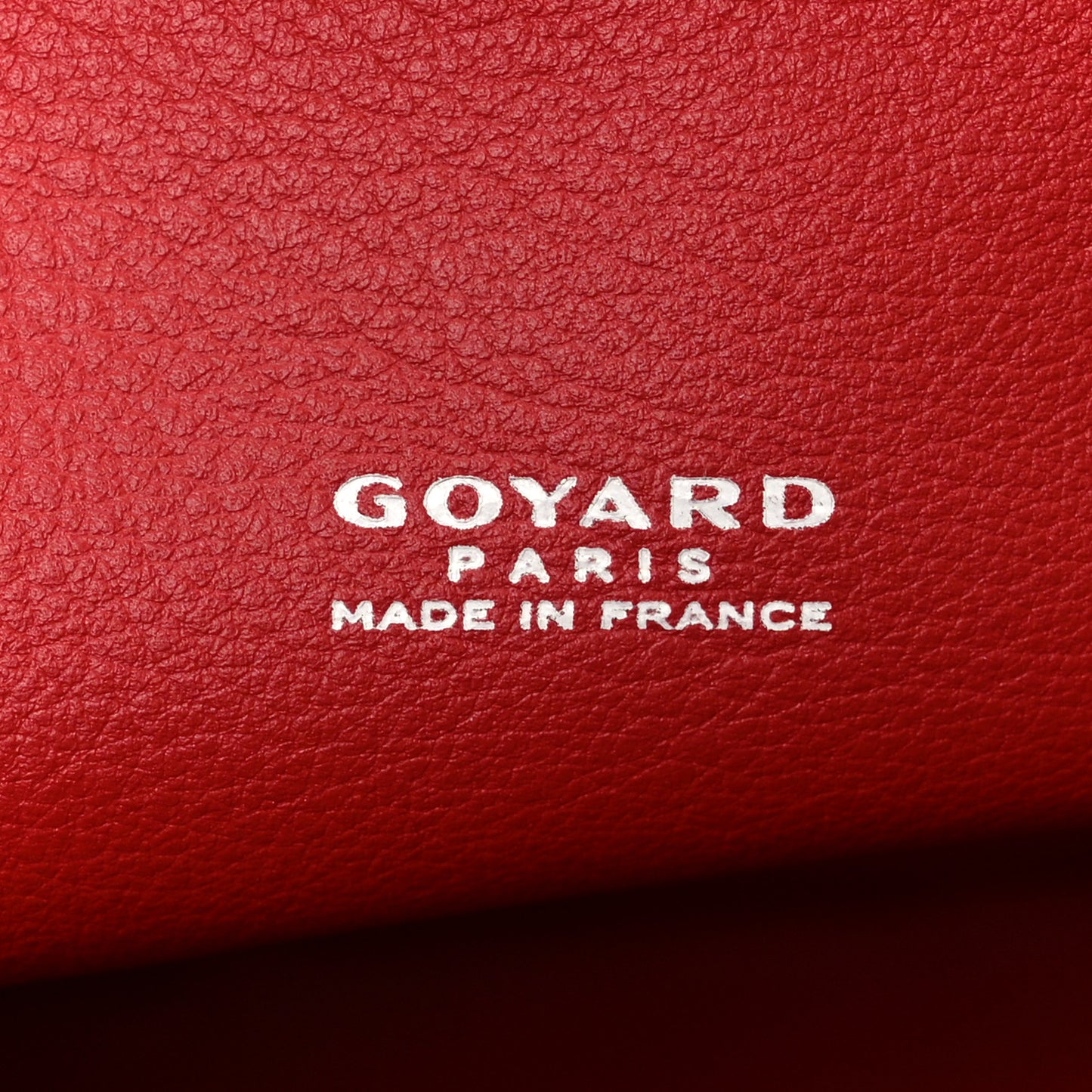 Goyardine Reversible Mini Anjou Red