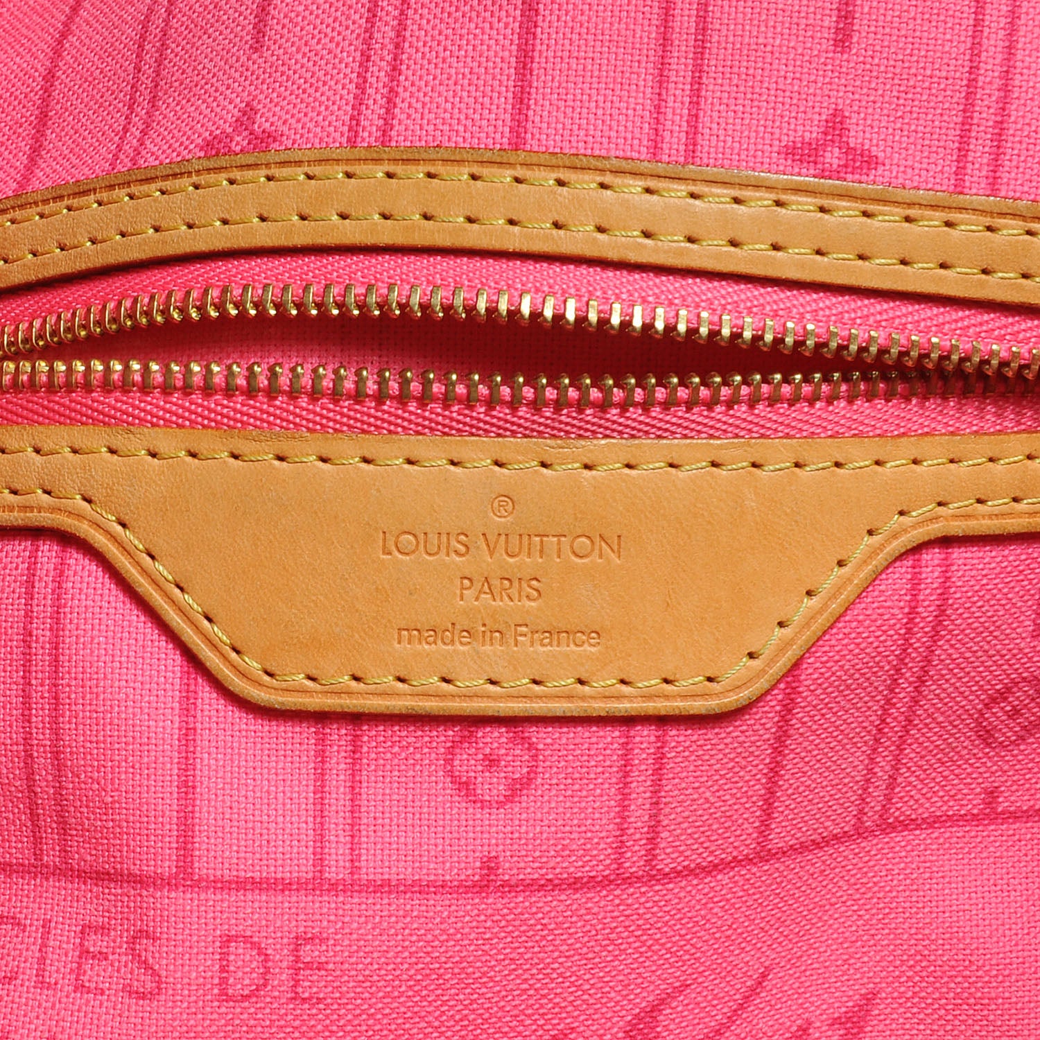 Louis Vuitton Monogram Roses Neverfull MM 6 of 7