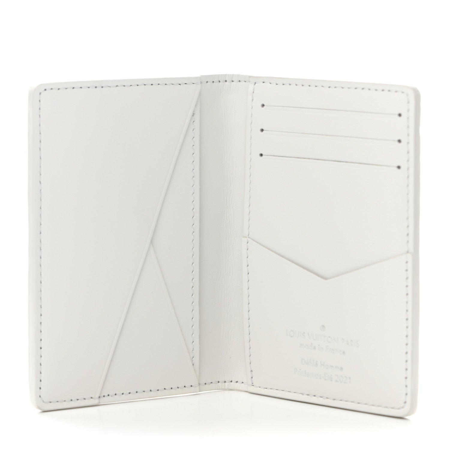 Louis Vuitton Taurillon Monogram LV Friends Pocket Organizer White 4 of 6