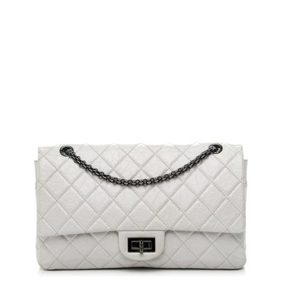 Chanel Aged Calfskin 2.55 Reissue 227 Flap White 1 of 11