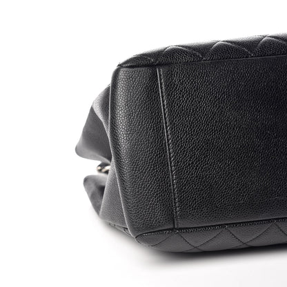 Chanel Caviar Quilted Grand Shopping Tote GST Black 5 of 10