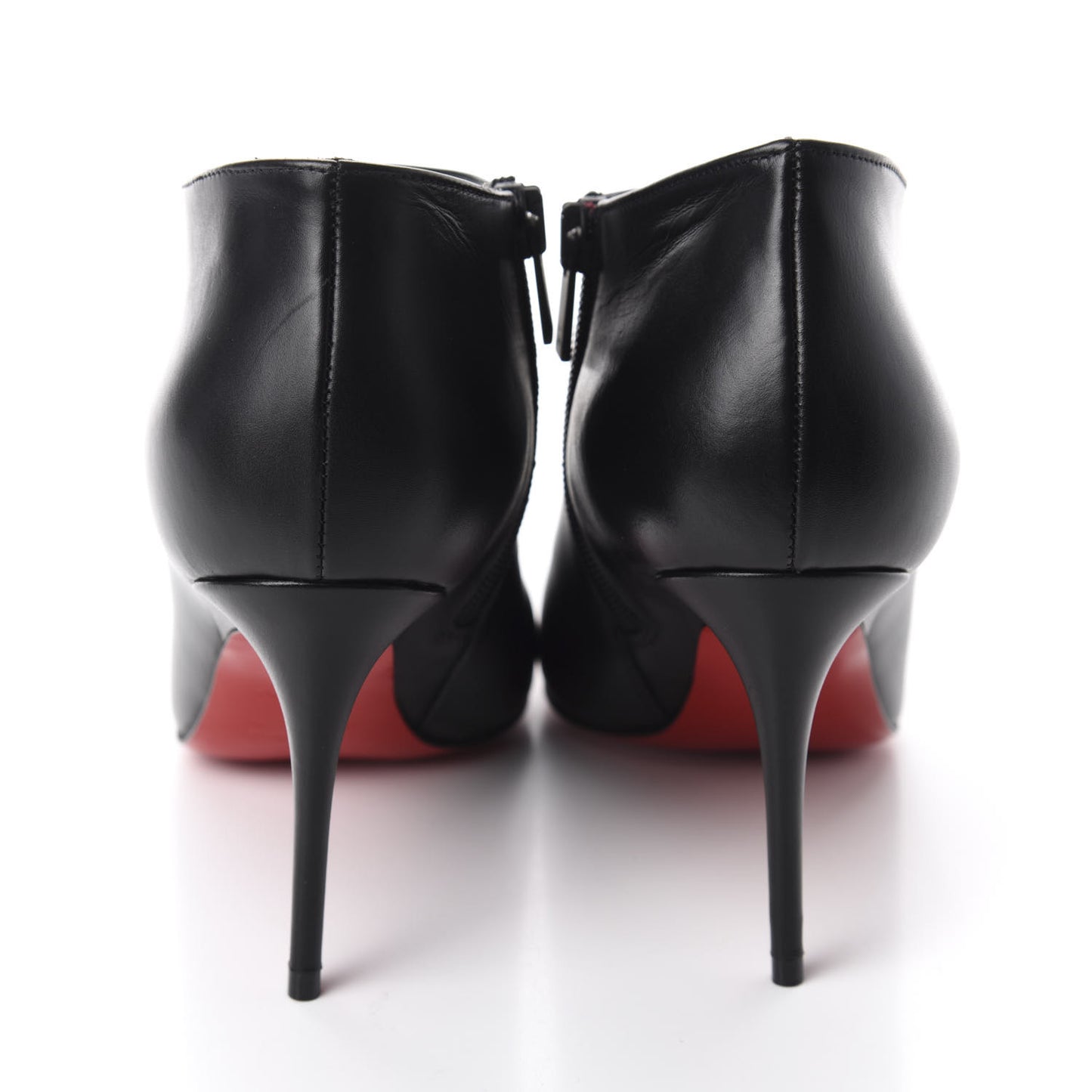 Calfskin Gorgona 85 Ankle Boots 36 Black