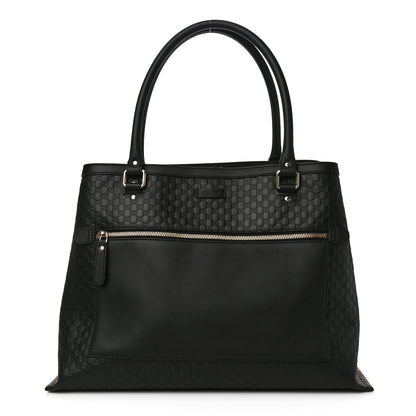 Gucci Soft Microguccissima Large Tote Black 1 of 10