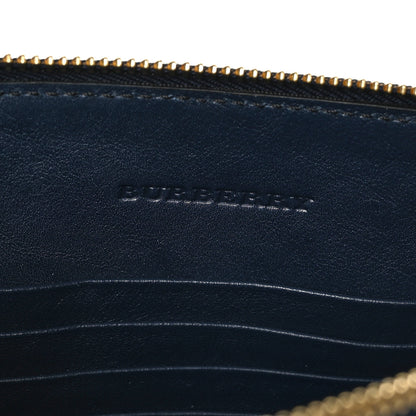 Burberry House Check Derby Peyton Crossbody Clutch Bag Navy 6 of 8