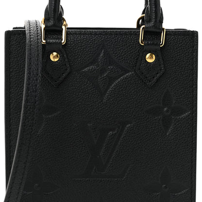 Louis Vuitton Empreinte Monogram Giant Petit Sac Plat Black 7 of 9