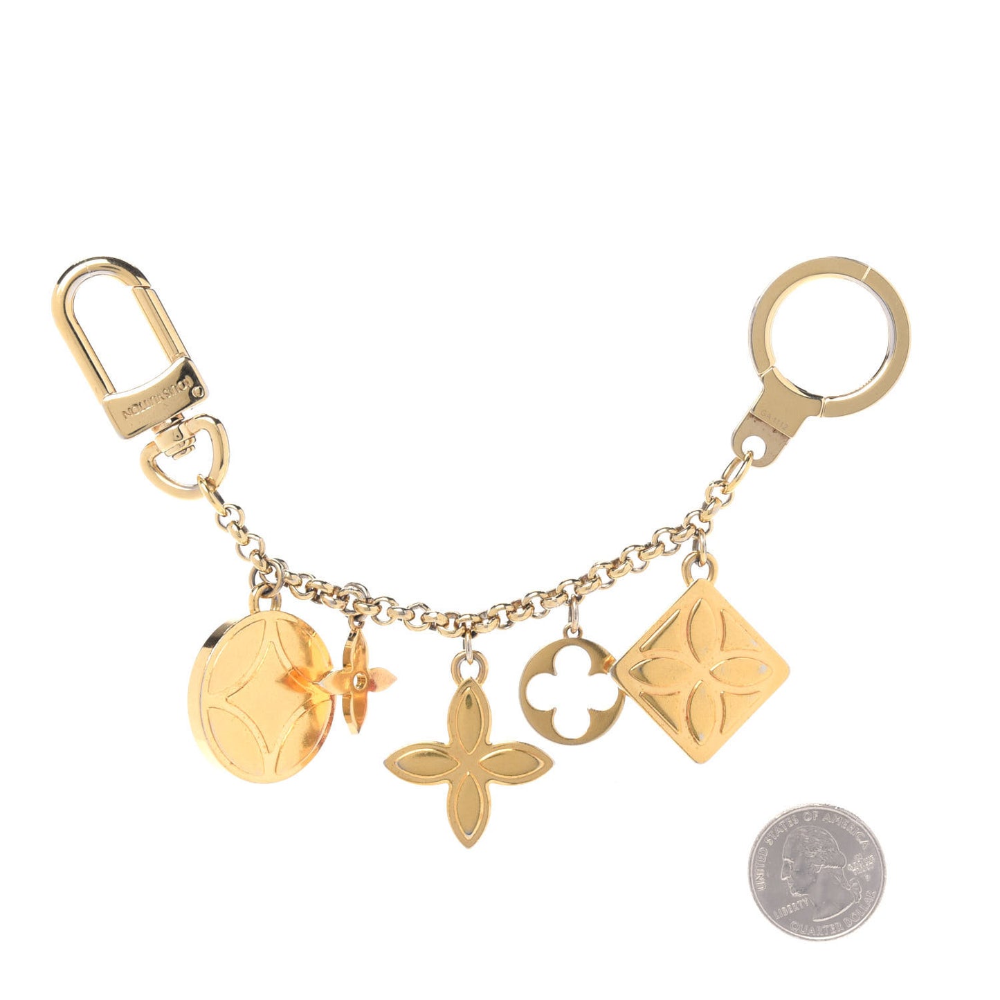 Ice Flower Key Chain Bag Charm