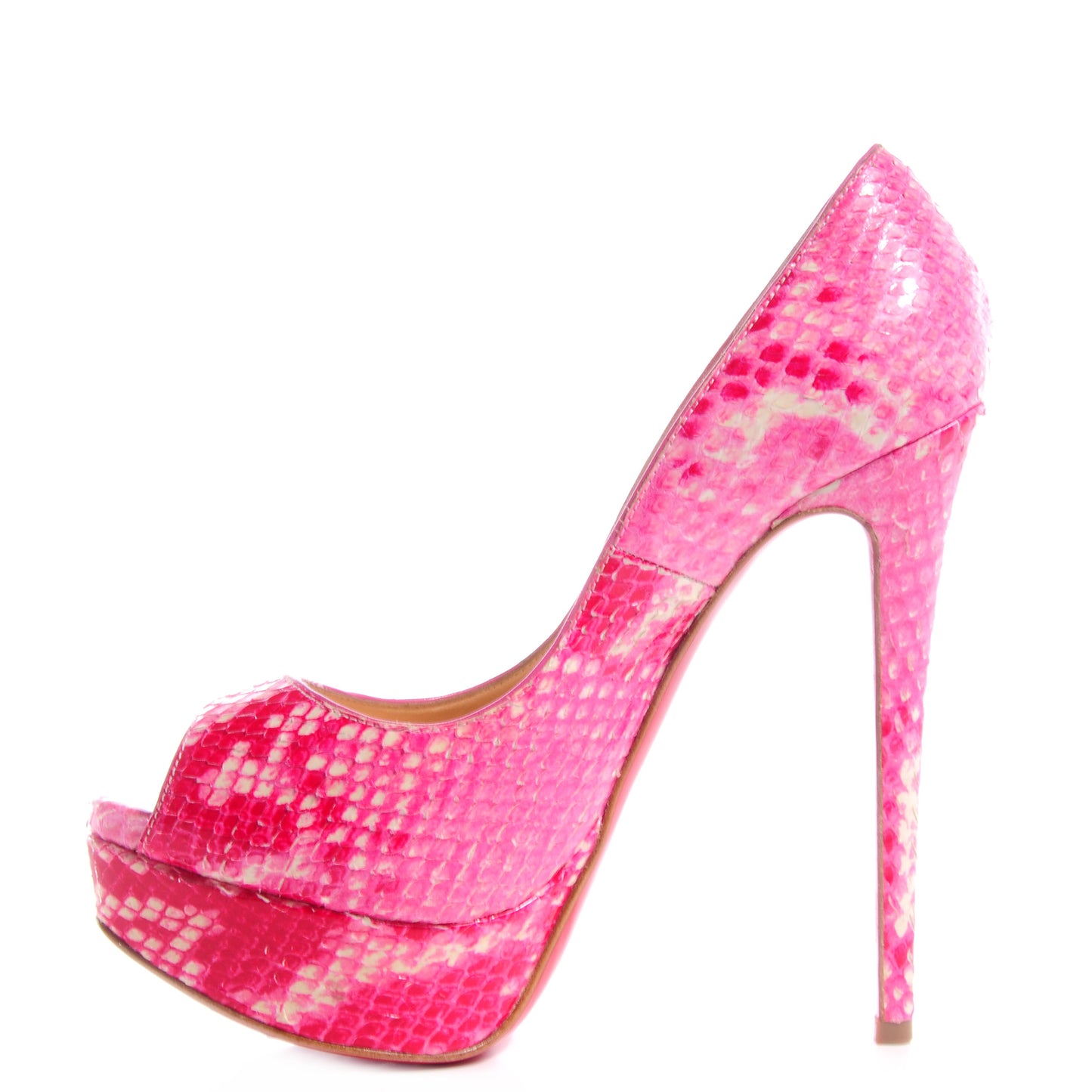 Python Lady Peep 150 Pumps Rose Matador 35