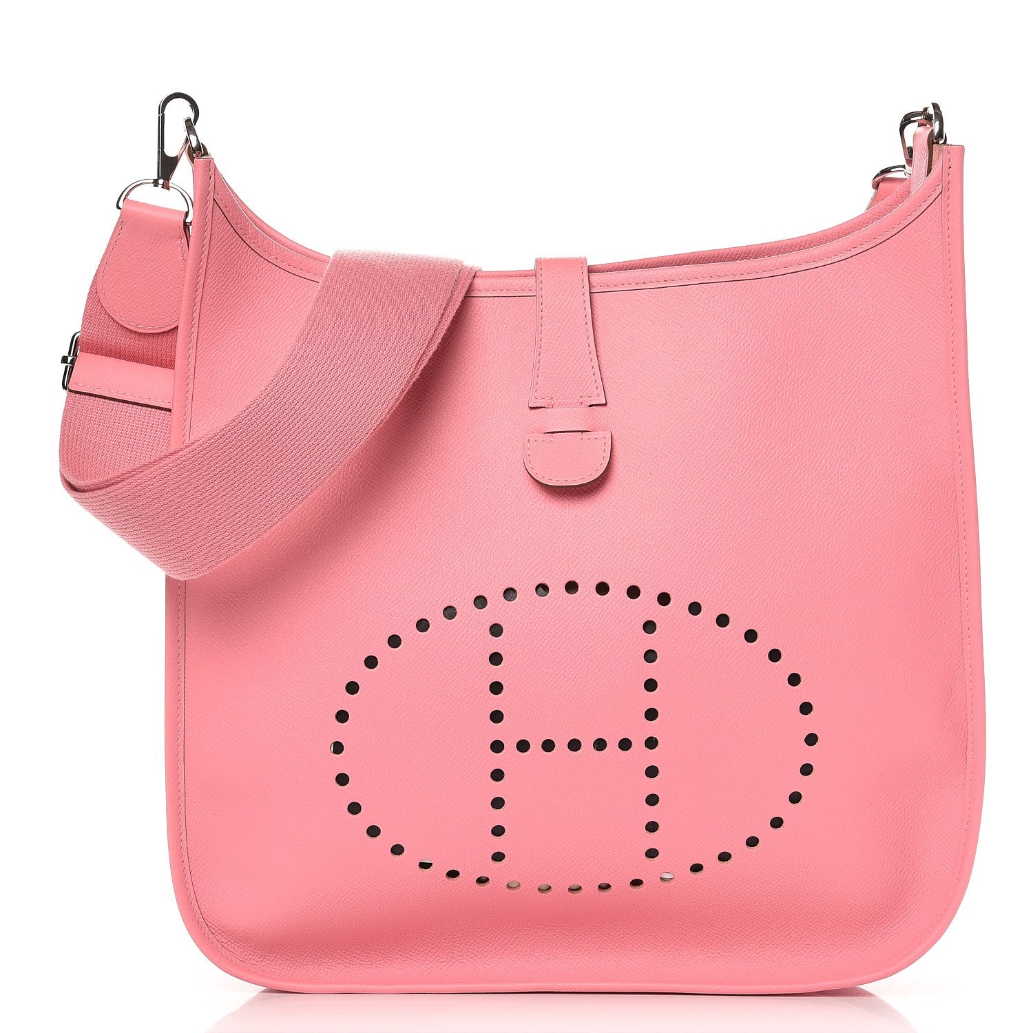 Hermes Epsom Evelyne III GM Rose Confetti 1 of 8