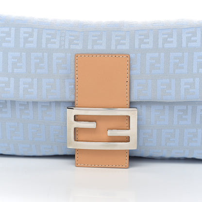 Fendi Zucchino Baguette Blue 7 of 9