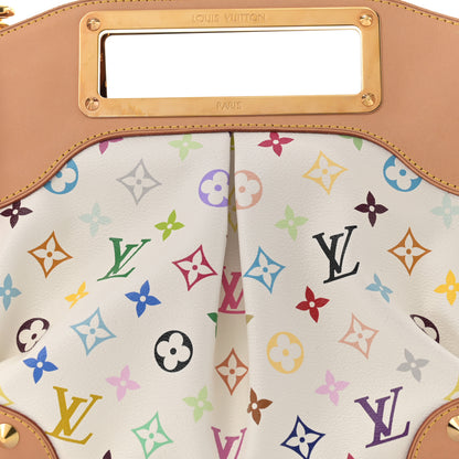Louis Vuitton Monogram Multicolor Judy MM White 8 of 13
