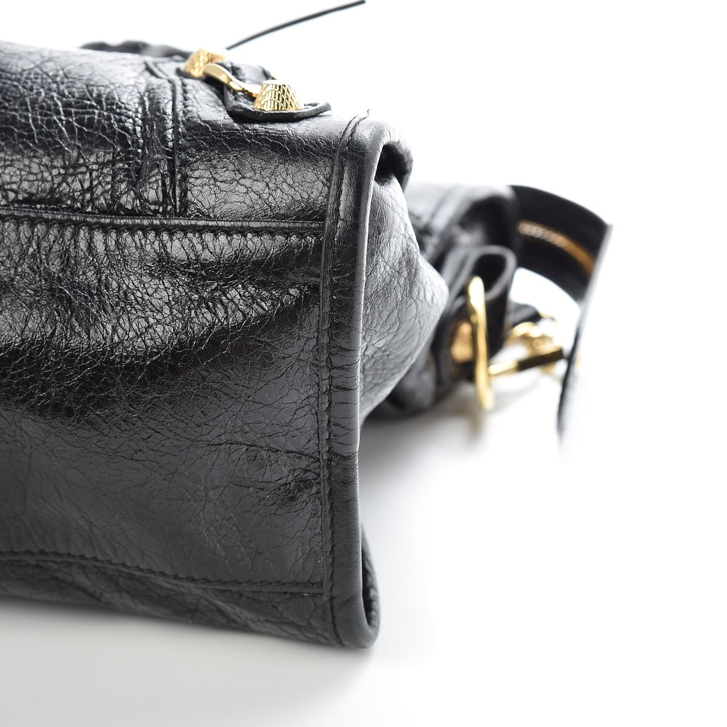 Agneau Giant 12 Gold Hardware City Black