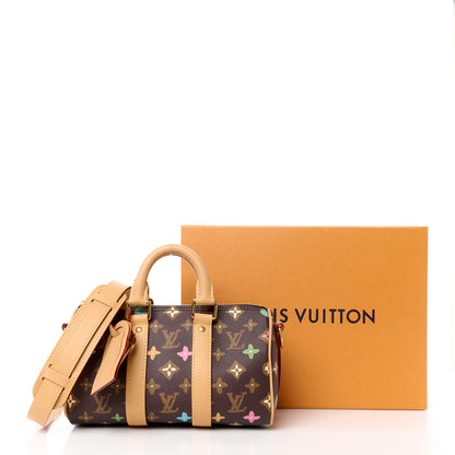 Louis Vuitton Monogram Craggy Keepall Bandouliere 25 Chocolate 11 of 11