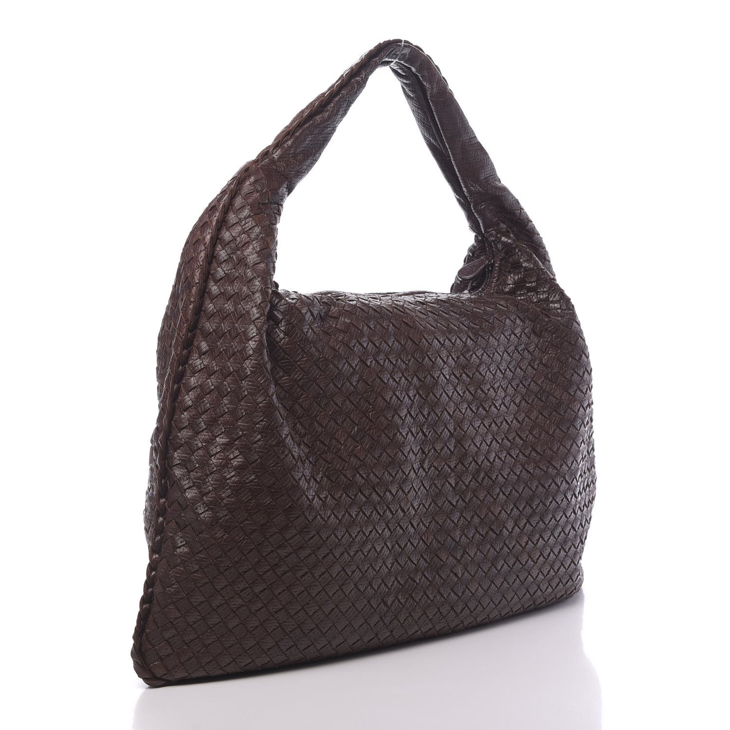 Intagli Intrecciato Maxi Veneta Hobo Ebano