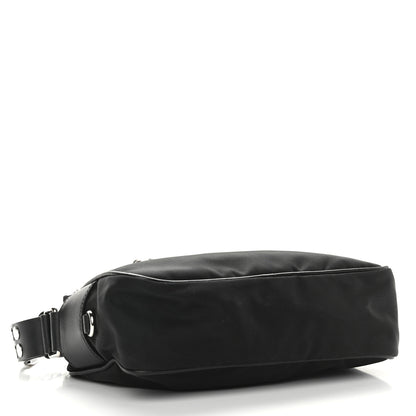 Prada Tessuto Nylon Studded New Vela Shoulder Bag Black Astrale 4 of 11