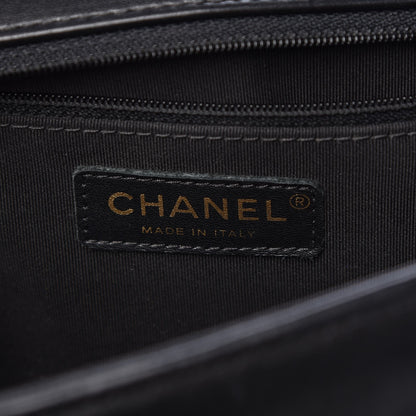 Chanel Lambskin Quilted Large Boy Flap Black 6 of 10