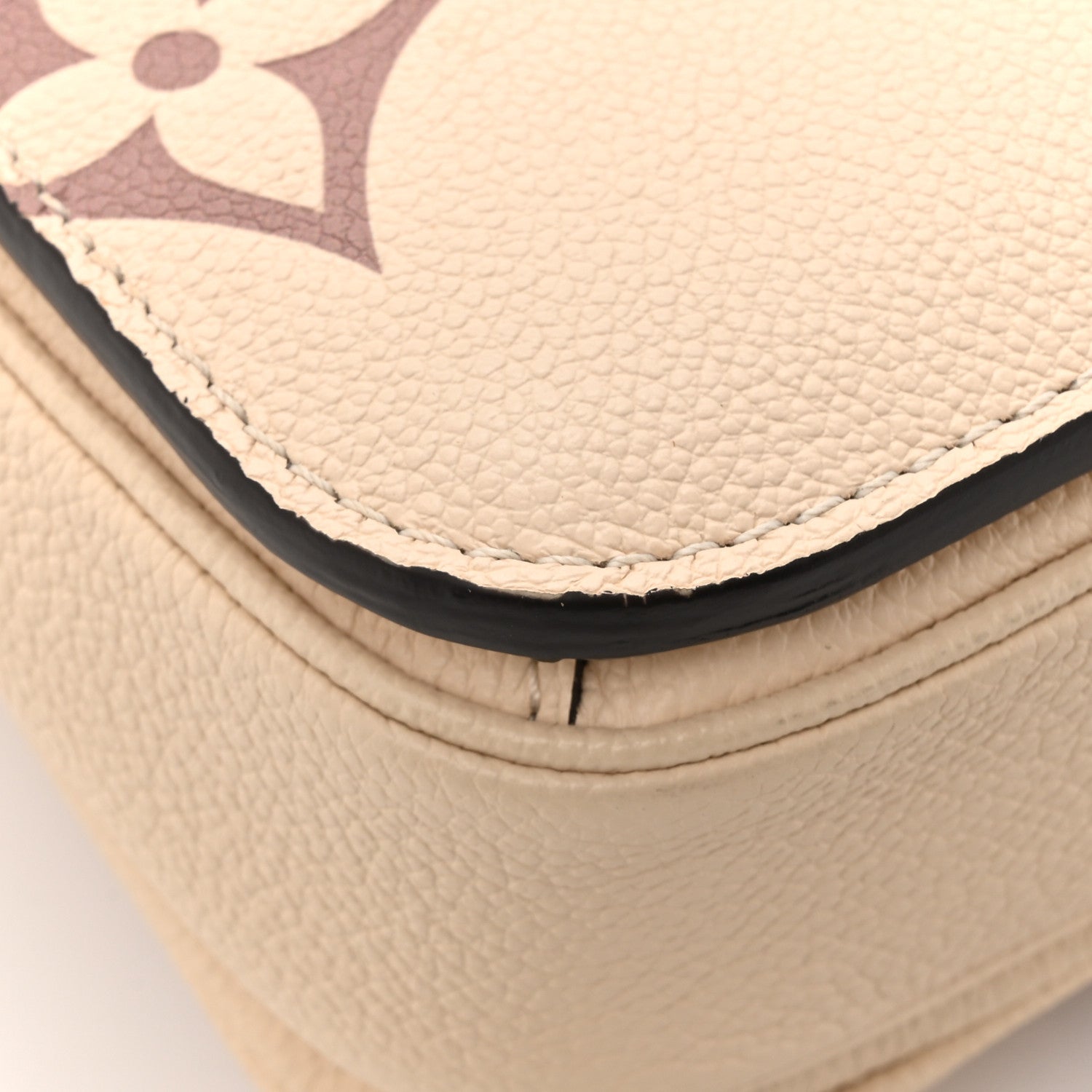 Louis Vuitton Empreinte Monogram Giant Pochette Metis Creme Bois de Rose 12 of 15