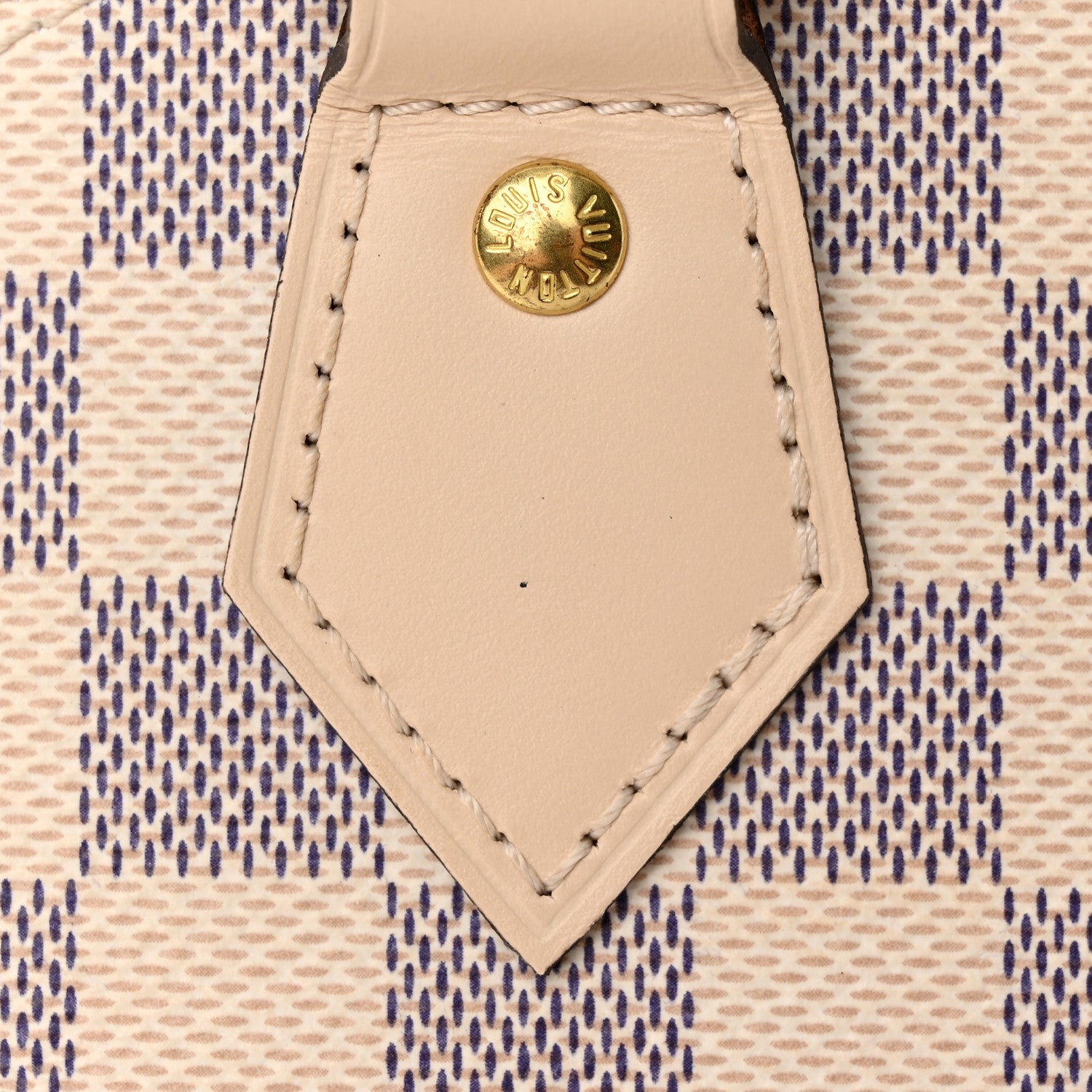 Louis Vuitton Damier Azur Braided Alma BB 16 of 19