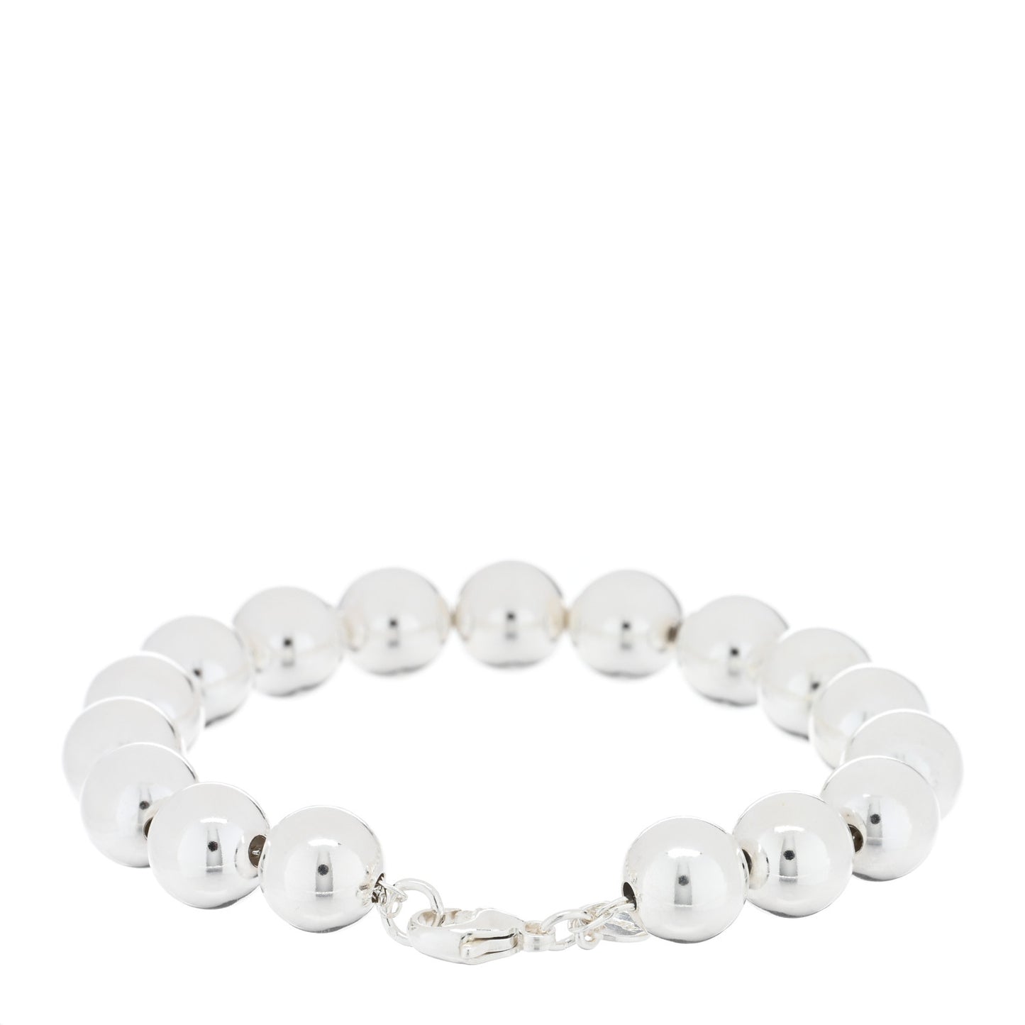 Sterling Silver 10mm Hardwear Ball Bracelet