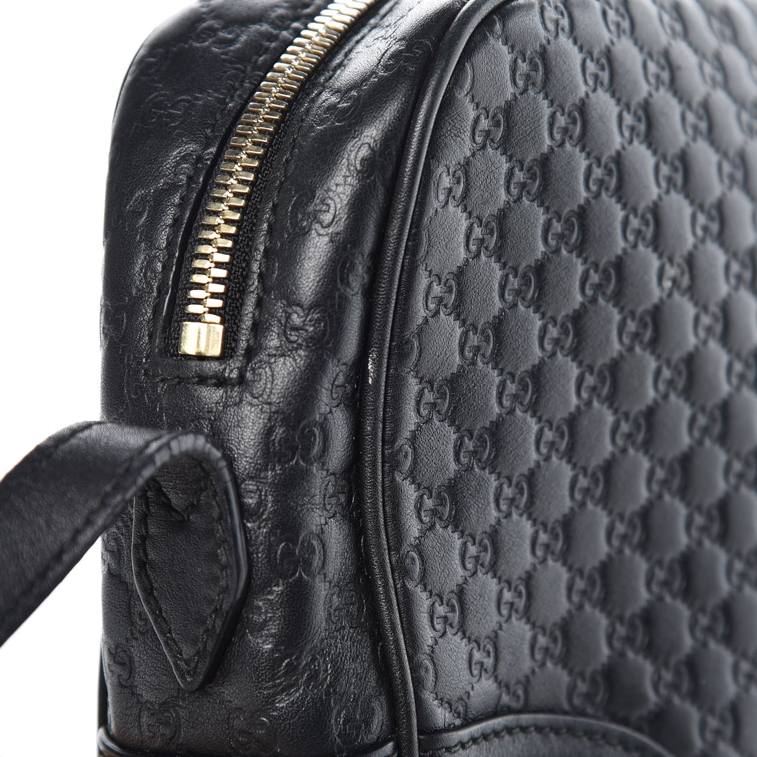 Gucci Microguccissima Mini Bree Messenger Bag Black 13 of 14