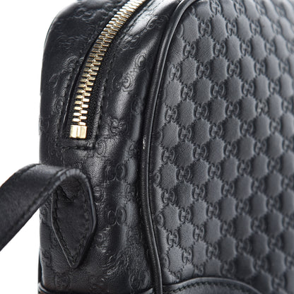 Gucci Microguccissima Mini Bree Messenger Bag Black 13 of 14