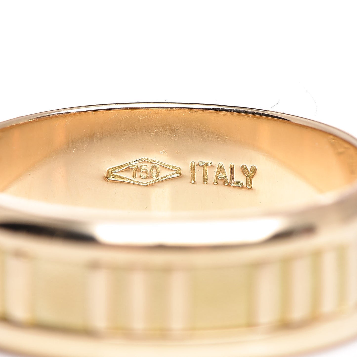 18K Yellow Gold Atlas Ring 61 9.25