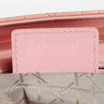 Christian Dior Patent Cannage Medium Lady Dior Rose Clair 8 of 10