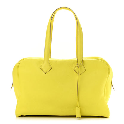 Hermes Taurillon Clemence Victoria II 35 Soufre 1 of 11
