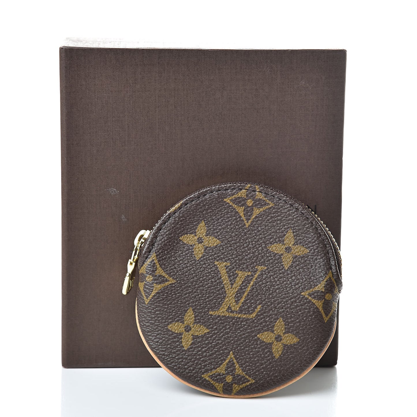Monogram Round Coin Purse