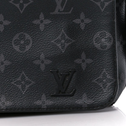 Louis Vuitton Monogram Eclipse District PM Black 8 of 15