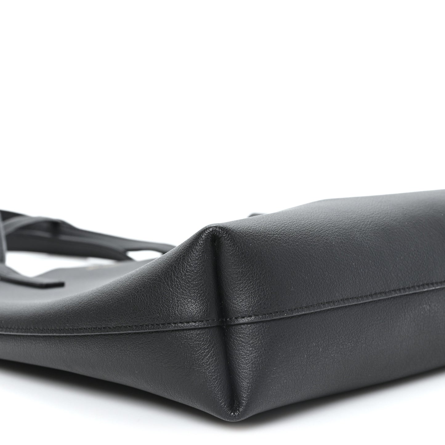 Calfskin Toy Shopping Tote Black