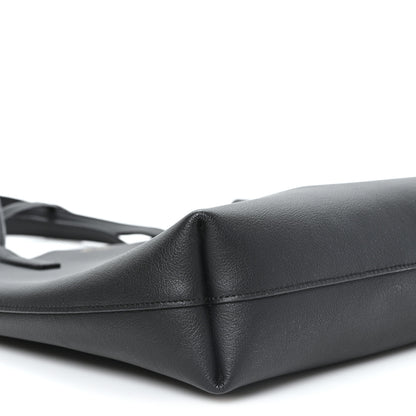 Saint Laurent Calfskin Toy Shopping Tote Black 9 of 13