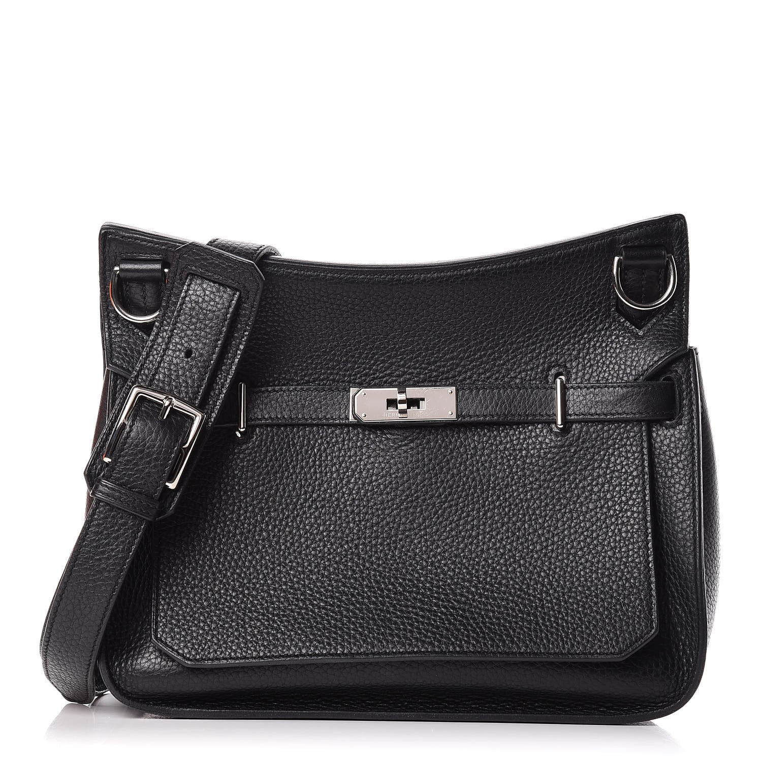 Hermes Taurillon Clemence Jypsiere 28 Black 1 of 15