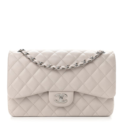 Chanel Caviar Quilted Jumbo Double Flap Ivory 1 of 11
