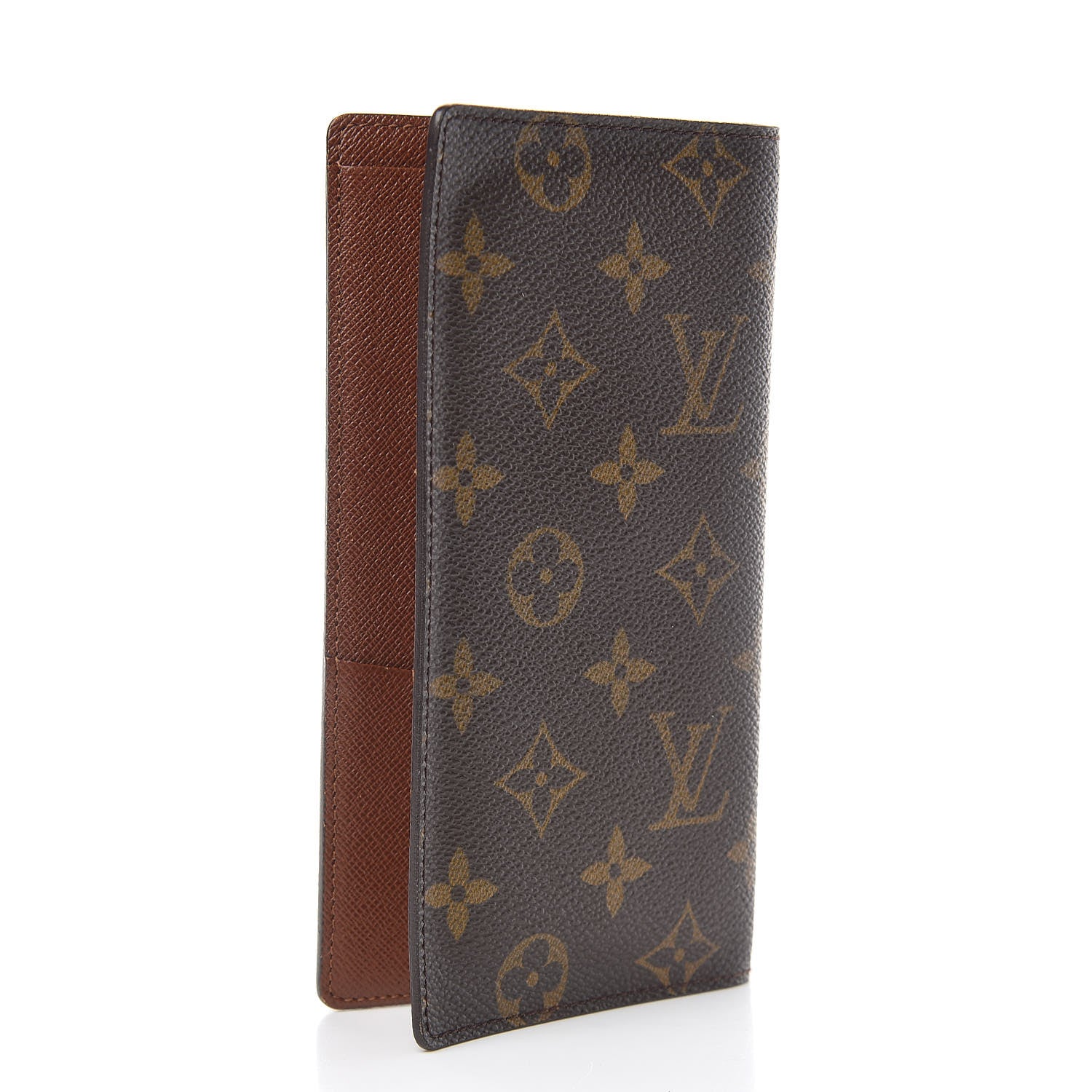 Louis Vuitton Monogram Porte Valeurs Checkbook Wallet 3 of 7
