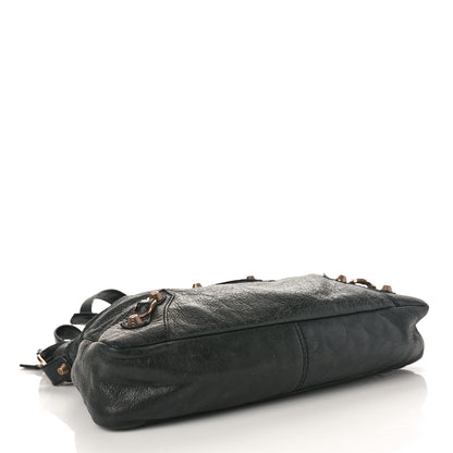 Balenciaga Agneau Giant 12 Rose Gold Hardware Town Black 4 of 13