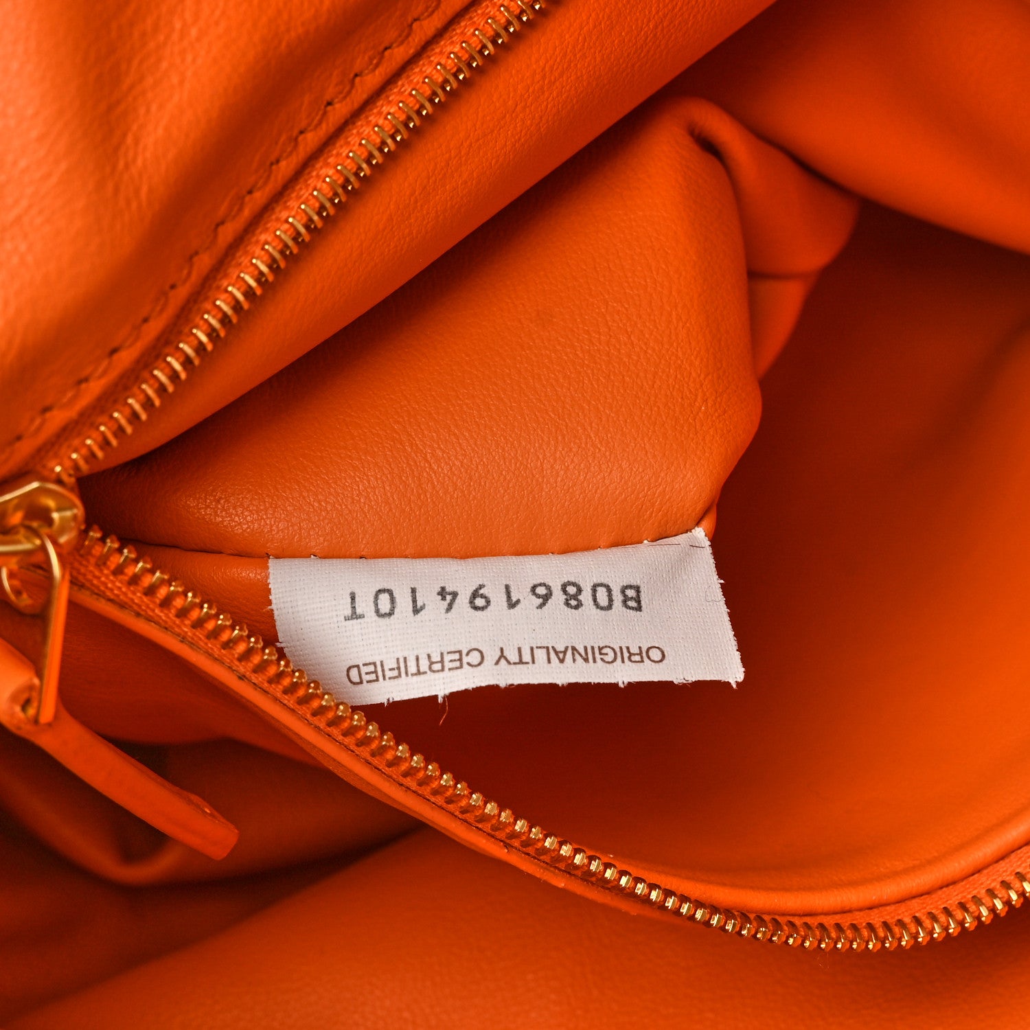 Bottega Veneta Nappa Intrecciato BV Twist Orange 7 of 9