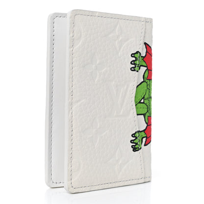 Louis Vuitton Taurillon Monogram LV Friends Pocket Organizer White 4 of 8