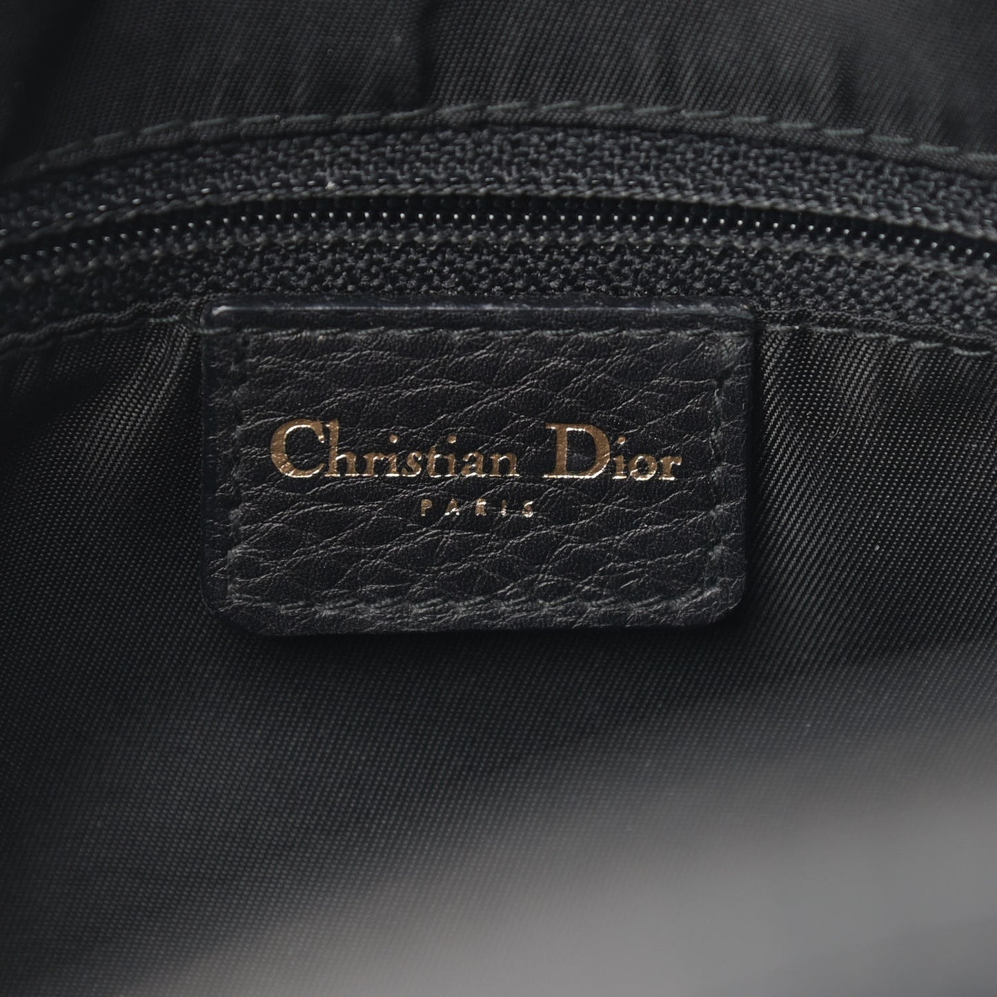 Calfskin Saddle Bowler Black