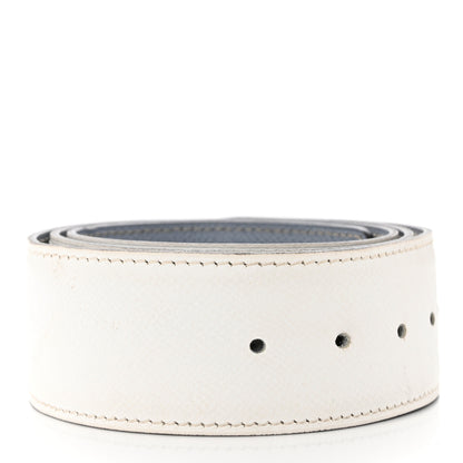 Hermes Epsom 42mm Belt Strap Bleu Lin White 4 of 6